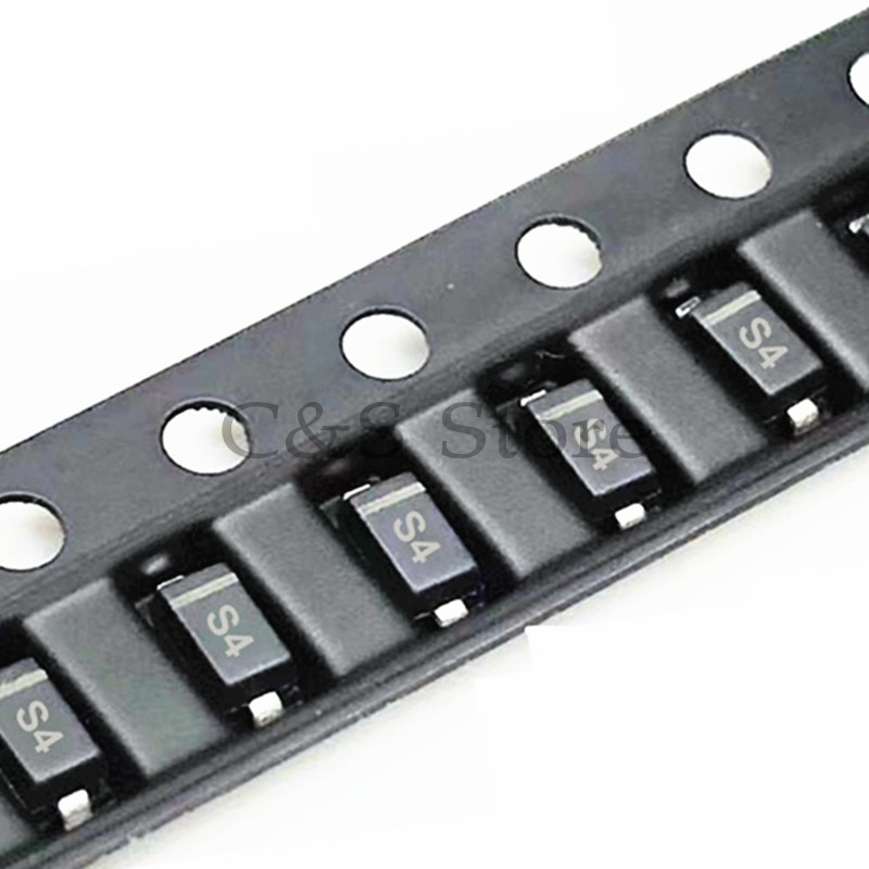 100pcs 1N5819 IN5819 S4 0805 SOD-323 1206 SOD-123 SMD Diode