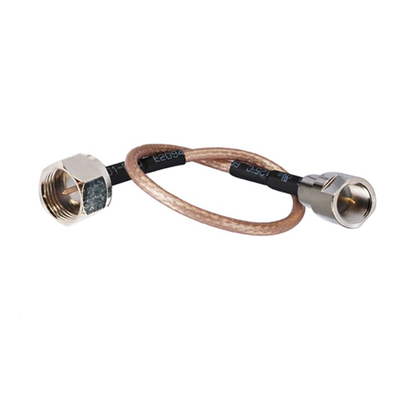 Superbat F Plug to FME Male RF Pigtail Coaxial Cable RG316 15cm for Wireless