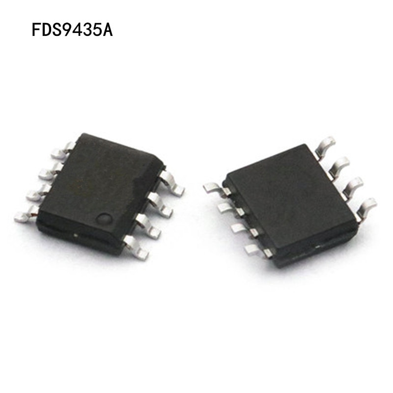 10pcs/lot FDS9435A SI9435 APM9435A 9435A 9435 CS9435 ME9435 ingle P-Channel Enhancement Mode Field Effect Transistor SOP-8