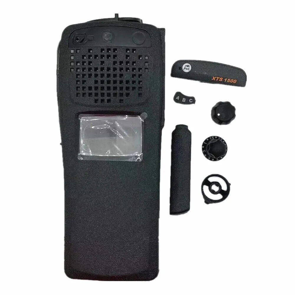 Front Cover Housing Case With LCD Screen Volume Channel Knob Dust Cover For Motorola XTS1500 Radio Walkie Talkie Accessories