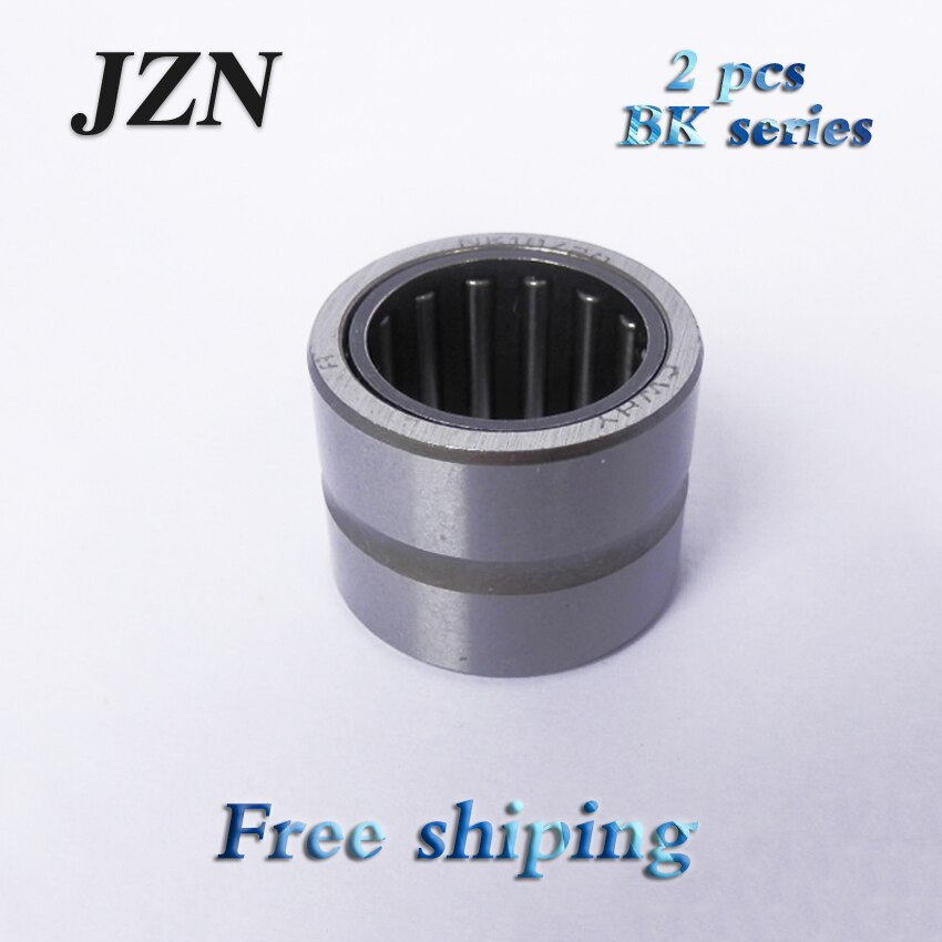 ! 2PCS NK6/12 NK06/12 6*12*12mm No inner needle roller bearings
