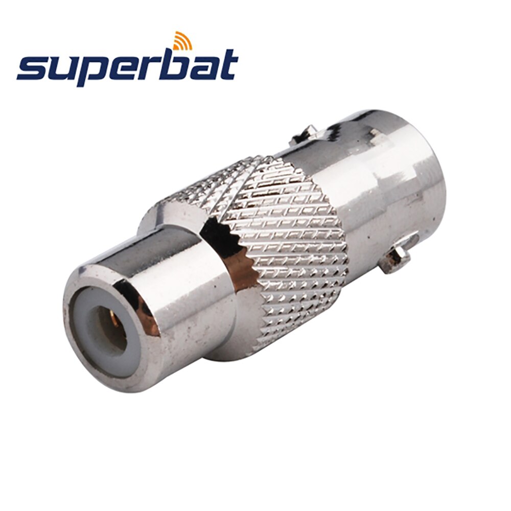 Superbat 5pcs BNC-RCA Adapter BNC Jack to RCA Female Straight RF Coaxial Connector