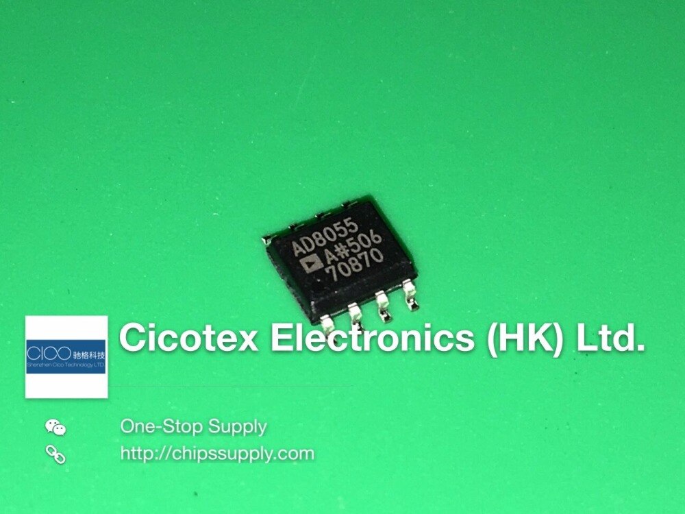 5pcs/lot AD8055ARZ SOP8 IC OPAMP VFB 300MHZ 8SOIC