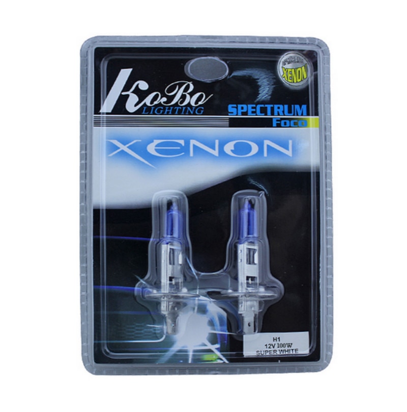 10pcs H1 100W 12V 5000K Xenon Super Bright White Car Headlight Bulbs Car Fog Light Bulb Automobile Head Light Super White