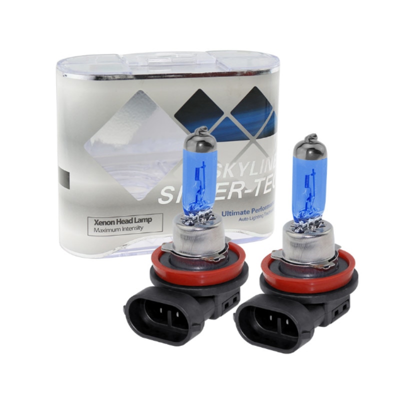 2Pcs H8 DC 12V 100W 5000K Super White Xenon Head Lamp Car Halogen Headlights Light Bulb Auto Fog Light DRL Car Light Source