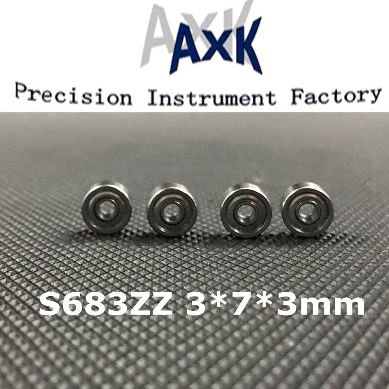 2021 Special Offer Sale S683zz Abec-3 3x7x3mm Stainless Steel Ball Bearings S683 Zz S618/3z