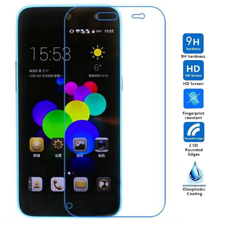 2.5D 9H Tempered Glass For ZTE Blade A1 C880A C880U C880S C880 5.0 inch Screen Protector For ZTE A1 Protective Film