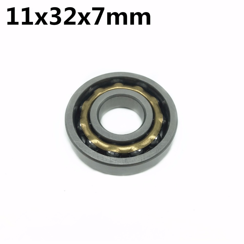 1pcs Magneto Bearing 11x32x7 mm Angular Contact Separate Permanent Motor Ball Bearings E11 FB11 A11 ND11 T11 M11 EN11