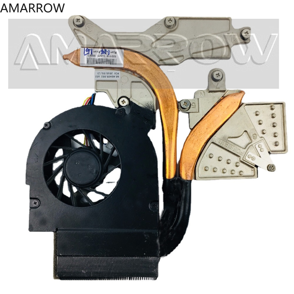 Original Laptop CPU Cooling Fan Heatsink For Acer Nv59 60.4GH05.002