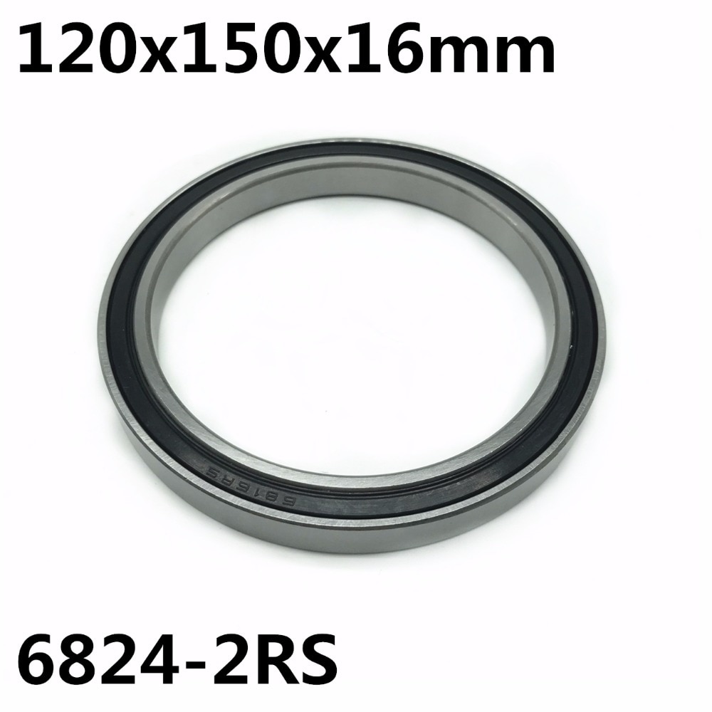 1pcs 6824-2RS 120x150x16 mm The high quality of ultra-thin deep groove ball bearings 6824RS 6824