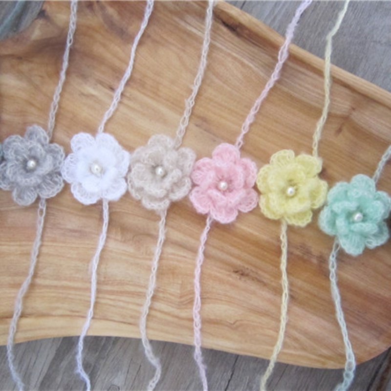 Baby headband for newborn photography props,Handmade head wear accessories,baby photo props
