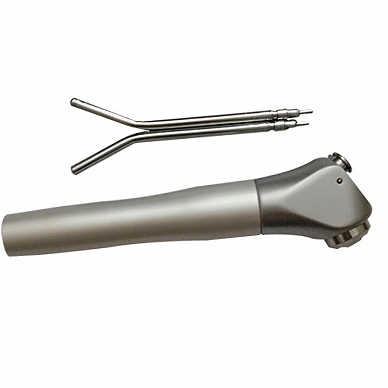 2018 New 1 Set Dental Air Water Spray Triple 3 Way Syringe Handpiece Autoclavable With 2 Nozzles Tips Tubes