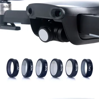 6 pcs/set Filters ND4+ND8+ND16+ND32+UV+CPL ND Filter Optical glass Lens For DJI Mavic Air Drone Accessories