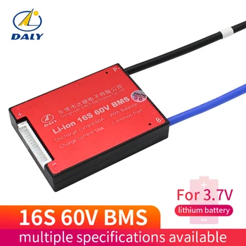 Li-ion 16S 60V 15A 20A 30A 40A 60A 18650 PCM battery protection board BMS PCM with balanced lithiumion lithium battery module