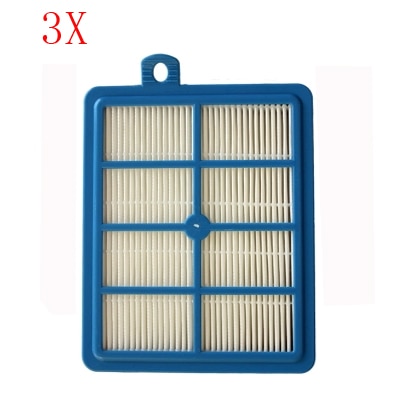 High Quality 3pcs H13 Hepa filter H12 Hepa Filte For Philips Cleaner Vacuum Cleaner parts