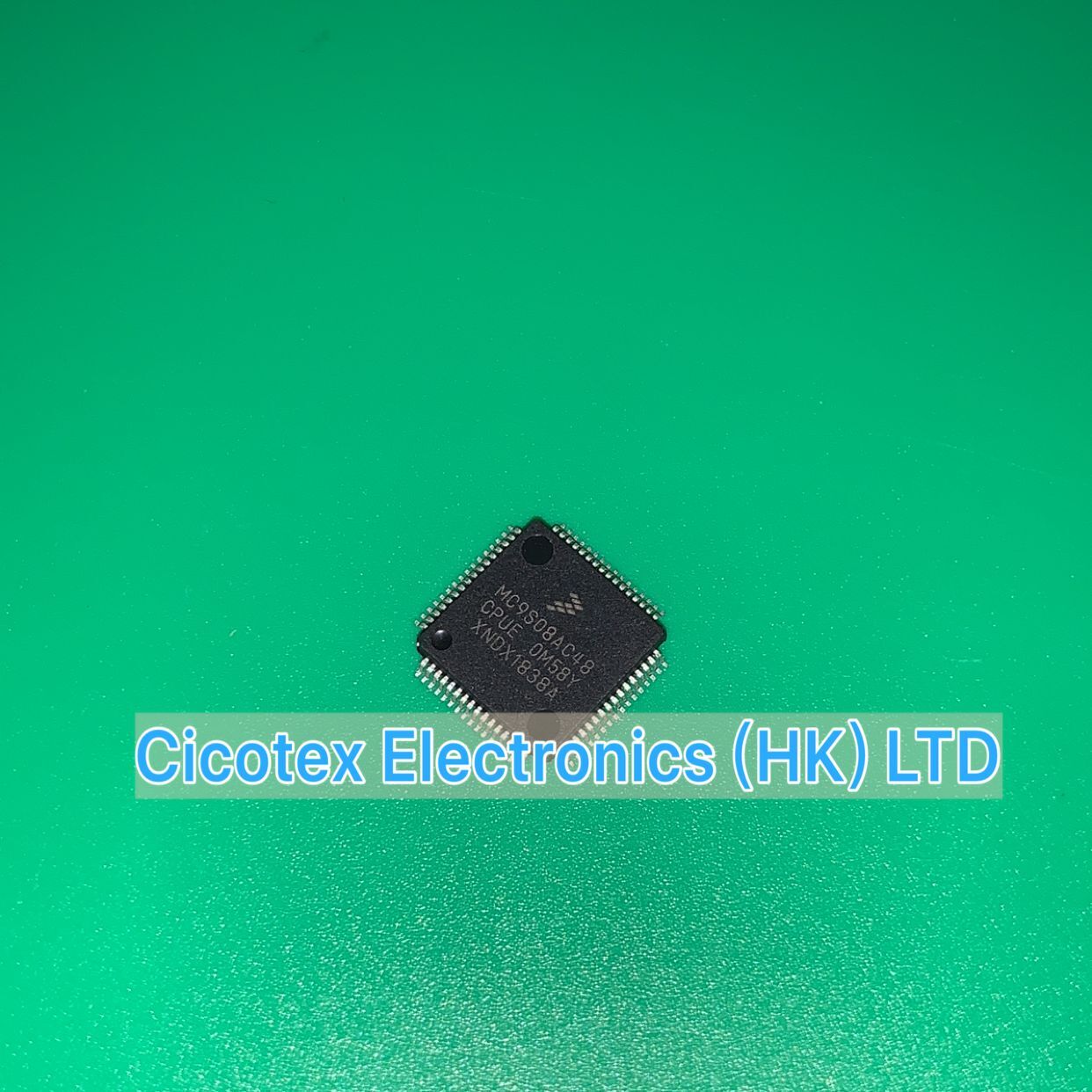 2pcs/lot MC9S08AC48CPUE LQFP64 MC9S08AC48 CPUE IC MCU 8BIT 48KB FLASH 64LQFP MC9S08AC 48CPUE MC9S08 AC48CPUE MC 9S08AC48CPUE