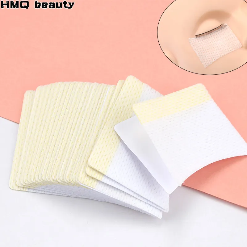 40Pcs/bag Cotton Disposable Eyelash Extension Patch Sticker For Removing Eyelashes Eye Pads Patches For Makeup Tool
