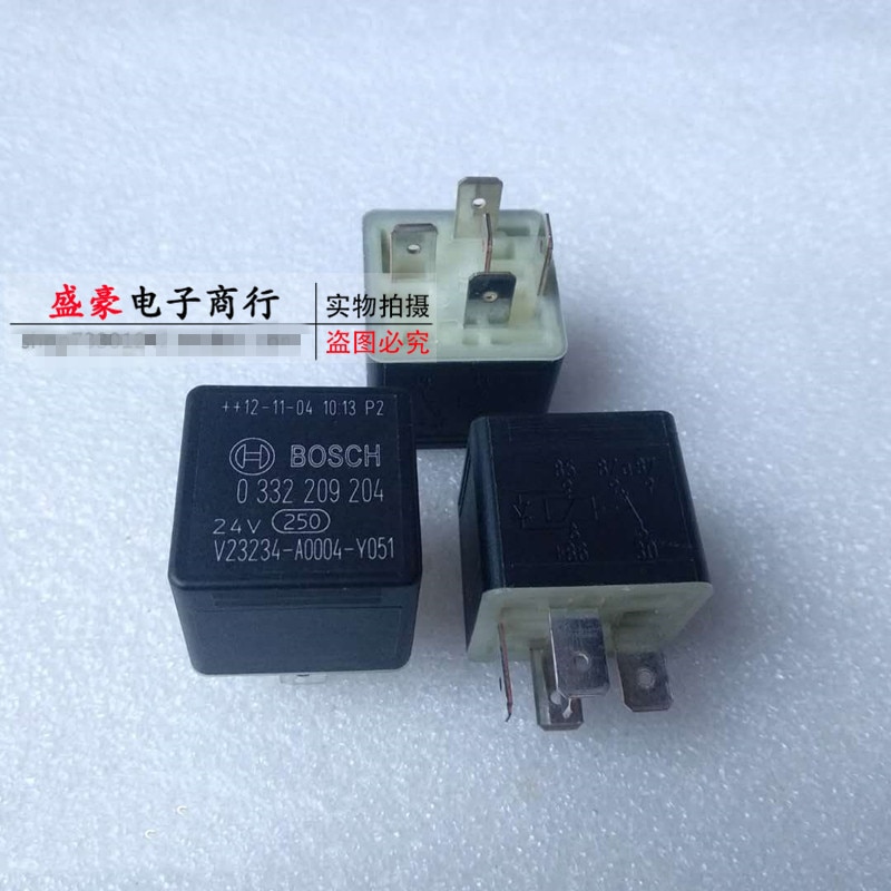 Original new 100% import relay V23234-A0004-Y051 24V 0 332 209 204 V23234 A0004-Y051