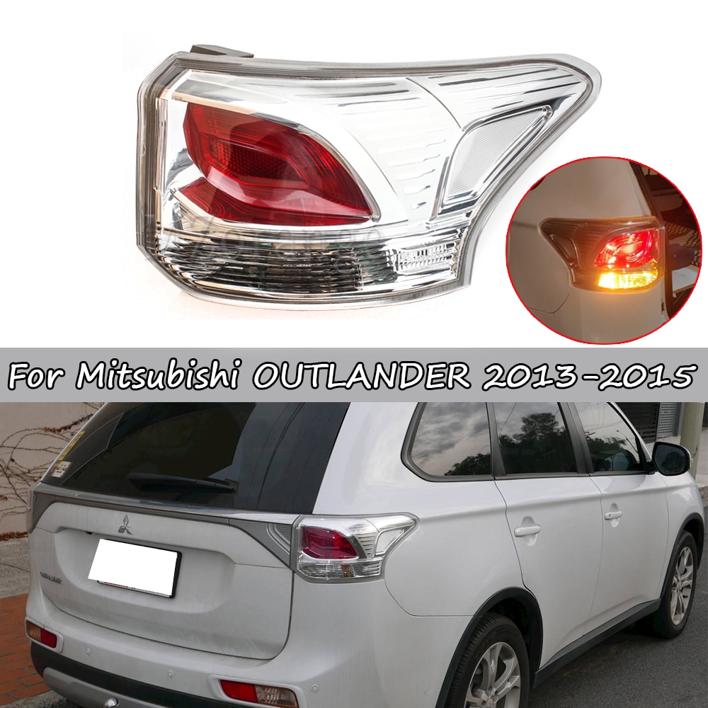Tail Light Assembly For Mitsubishi OUTLANDER 2013 2014 2015 Rear Brake Stop Fog Brake Turn Signal Lamp Car Accessories