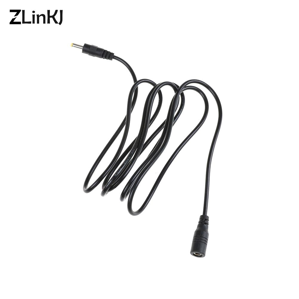 4mm x 1.7mm DC Power connector Jack Adapter female + Male extension cable Plug 150cm