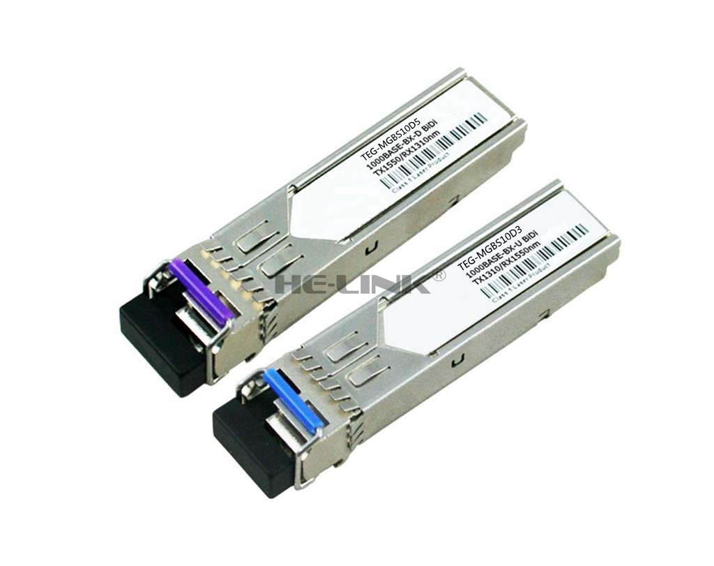 LODFIBER TEG-MGBS10D3/TEG-MGBS10D5 TRE-ND-net Compatible 1.25G 1310/1550nm BiDi 10km Transceiver