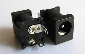 10PCS/LOT High Quality DC Power Socket Jack DC-012A PIN=2.0 3Pin DIP Needle Size Adaptation 5.5mmx2.1mm Power Female Plug