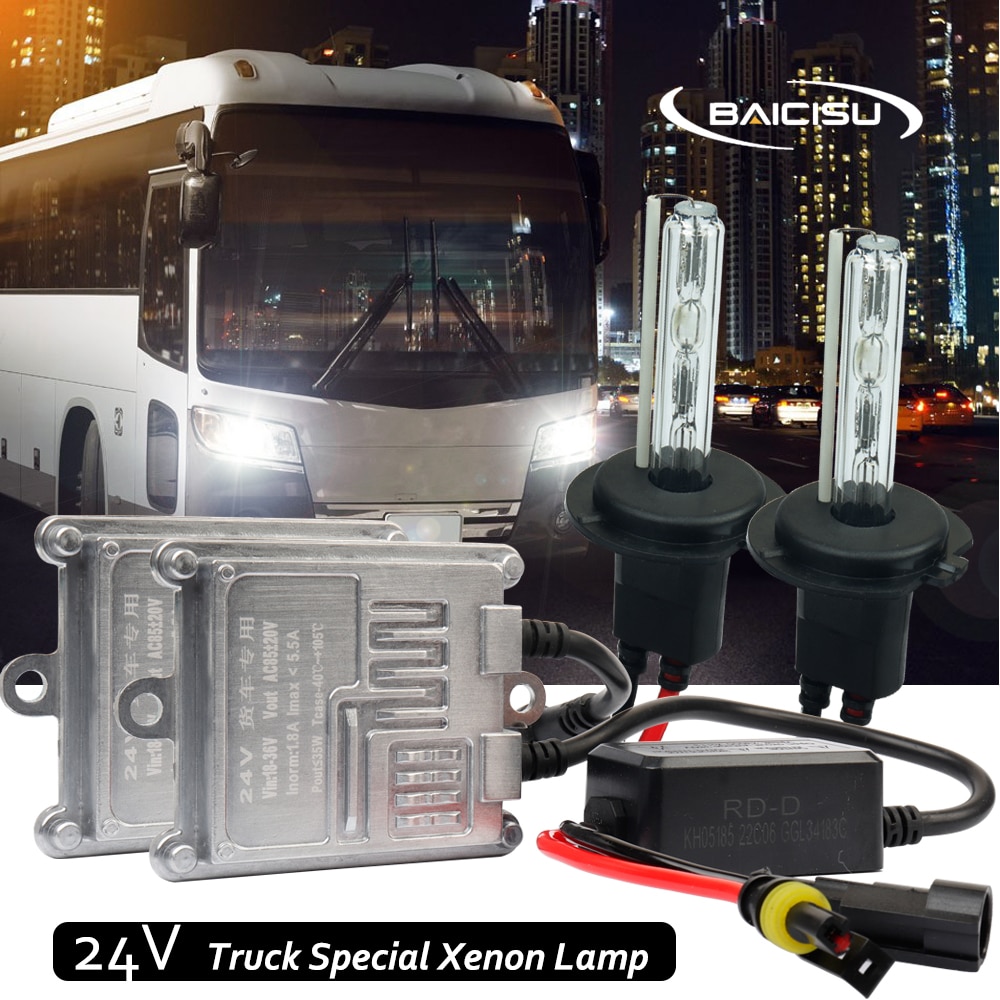 24V 35W Truck special xenon lamp kit Slim Ballast H7 H3 H7 H8 H9 H11 9006 all colors 3000K 6000K 4300K 8000K