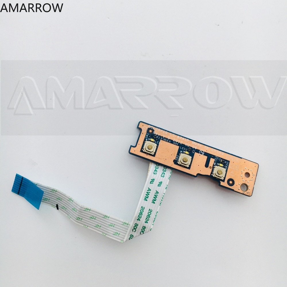 Original Free shipping for DELL 5520 5525 media Buttons board with cable LS-8241P