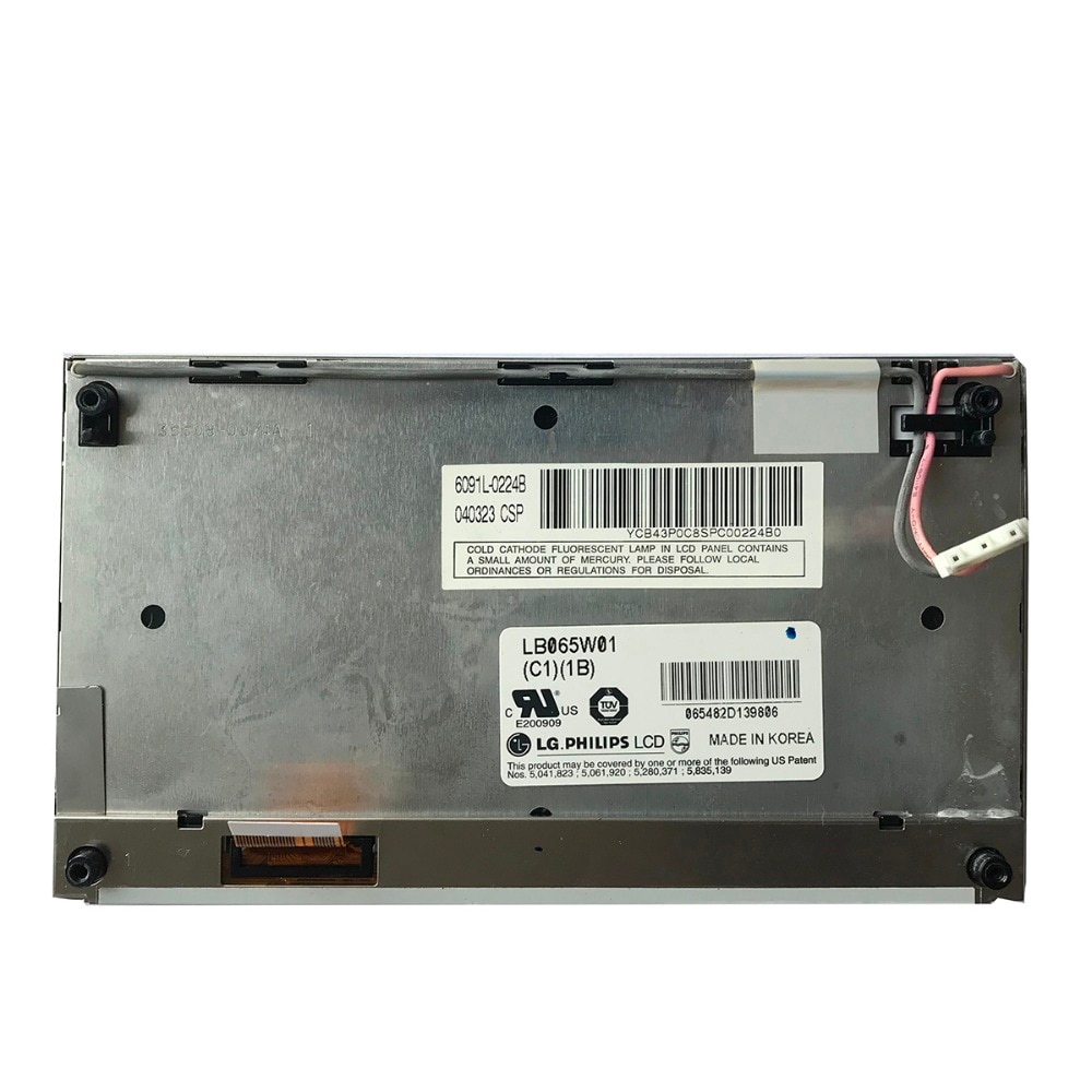 Original LB065W01 (C1)(1B) Original 6.5 inch LCD Display
