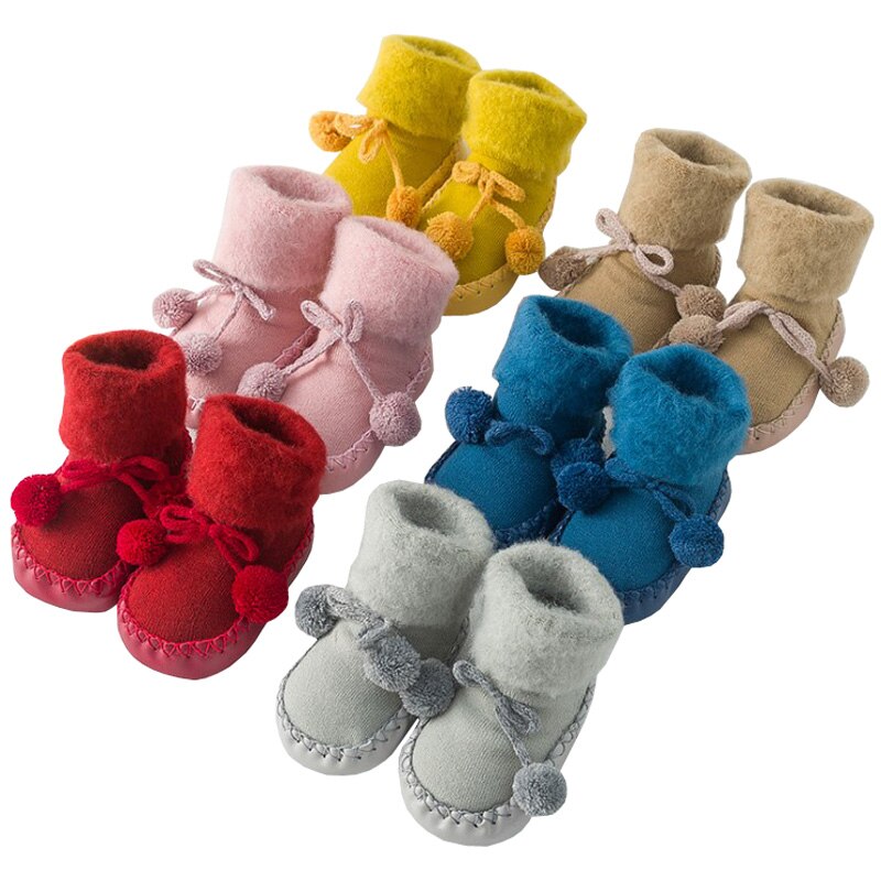 2018 New baby floor toddler socks thick warm non-slip boys and girls baby foot socks