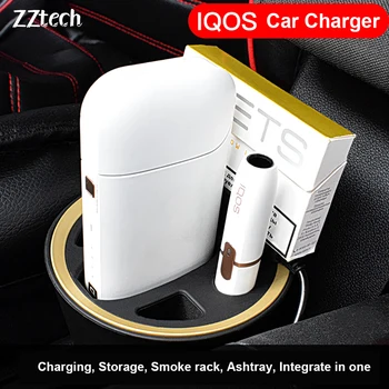 Original Electronic Cigarette Multifunctional Car Charger for IQOS 2.4 IQOS 2.4 Plus charger Intelligent e-cigarette usb charger
