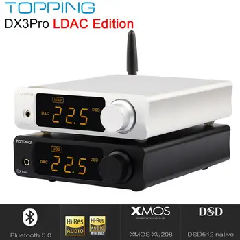 TOPPING DX3 PRO LDAC Edition Bluetooth decoding amp AK4493 USB DAC XMOS XU208 DSD512 hard solution Headphone output TPA6120A2