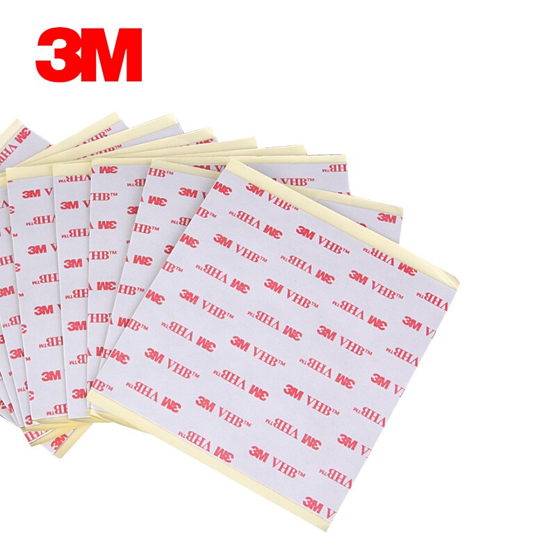 1 sheet 3M VHB RP45 Double Sided Foam Tape ,wipes,tools,automotive tape 10cmx10cm 4" x 4" for Antenna, Battery, Bezel 