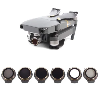 For DJI Mavic Pro Professional/Platinum Neutral Density Lens Filter UV+CPL+ND4+ND8+ND16+ND32 Filter Drone Sunhood Accessories