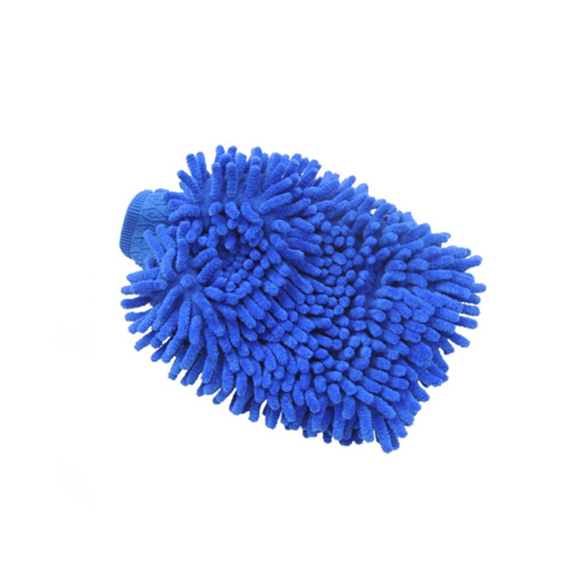 2019 Car Wash Glove Washing Tool Auto Care Tool for Skoda Octavia A2 A5 A7 Fabia Rapid Superb Yeti Roomster