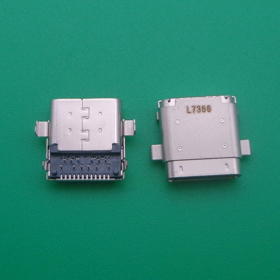 1pcs/lot Laptop dc jack power cable socket connector port cable charging port For Dell XPS12 9250 XPS12D 9Q23 9Q33 TYPE-C usb c