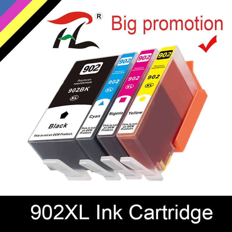 HTL ink cartridge 902XL 906XL ink cartridge for HP 902 XL 906 HP Officejet 6954 6960 6961 6963 6964 6965 6966