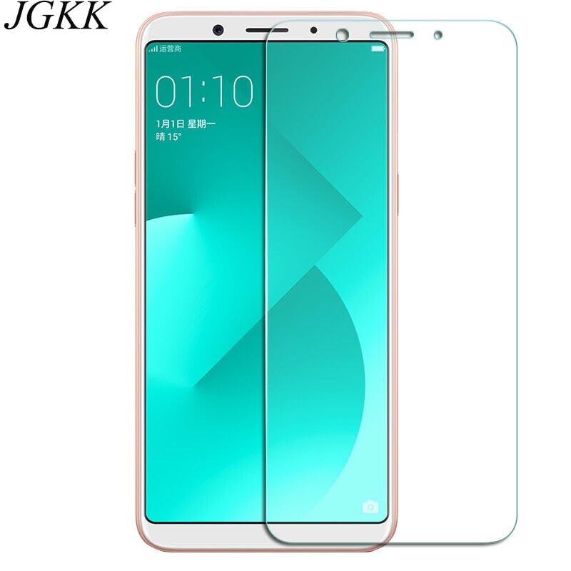 JGKK 2PCS Tempered Glass For OPPO A83 A1 9H HD Screen Protector for OPPO A1 A83 Scratch Proof 2.5D Transparet Protective Film