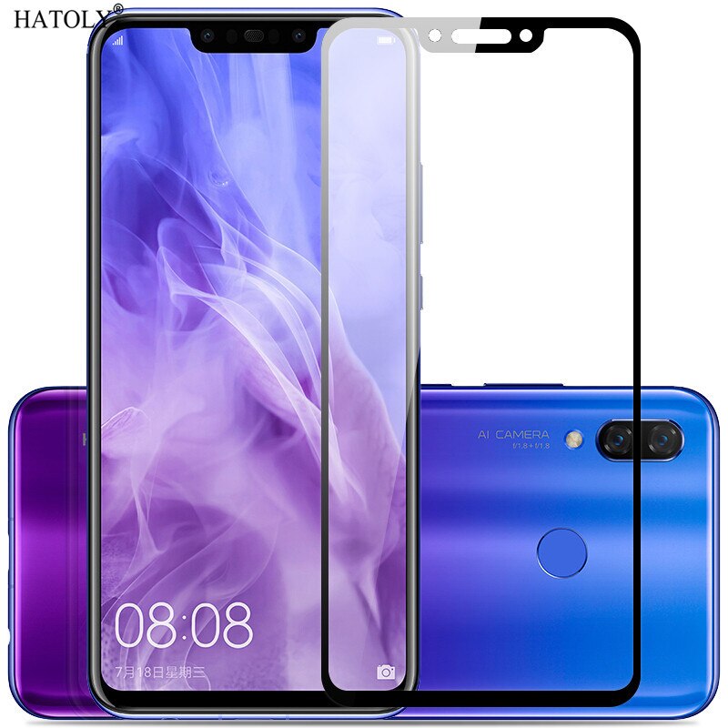 Screen Protector Huawei Mate 20 Lite Glass Tempered Glass Huawei Mate 20 Lite Glass Mate 20 Lite Full Glue Coverage Glass Film