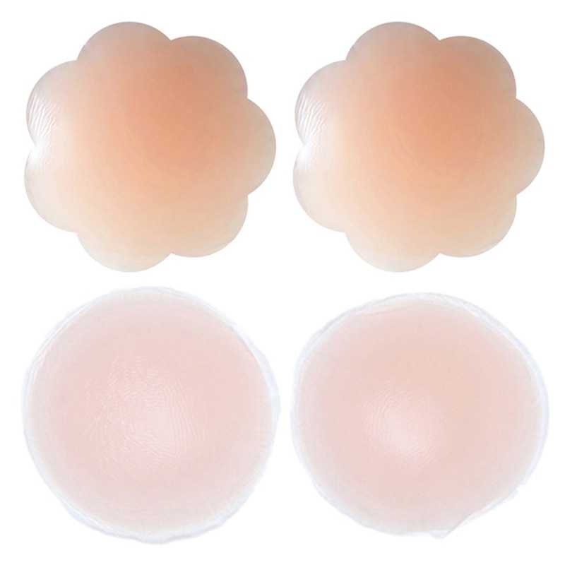 Women Nipple Cover Reusable Nipple Covers Charm Boob Tape Silicone Breast Sticker Cool Cubre Pezon Woman Accesoires