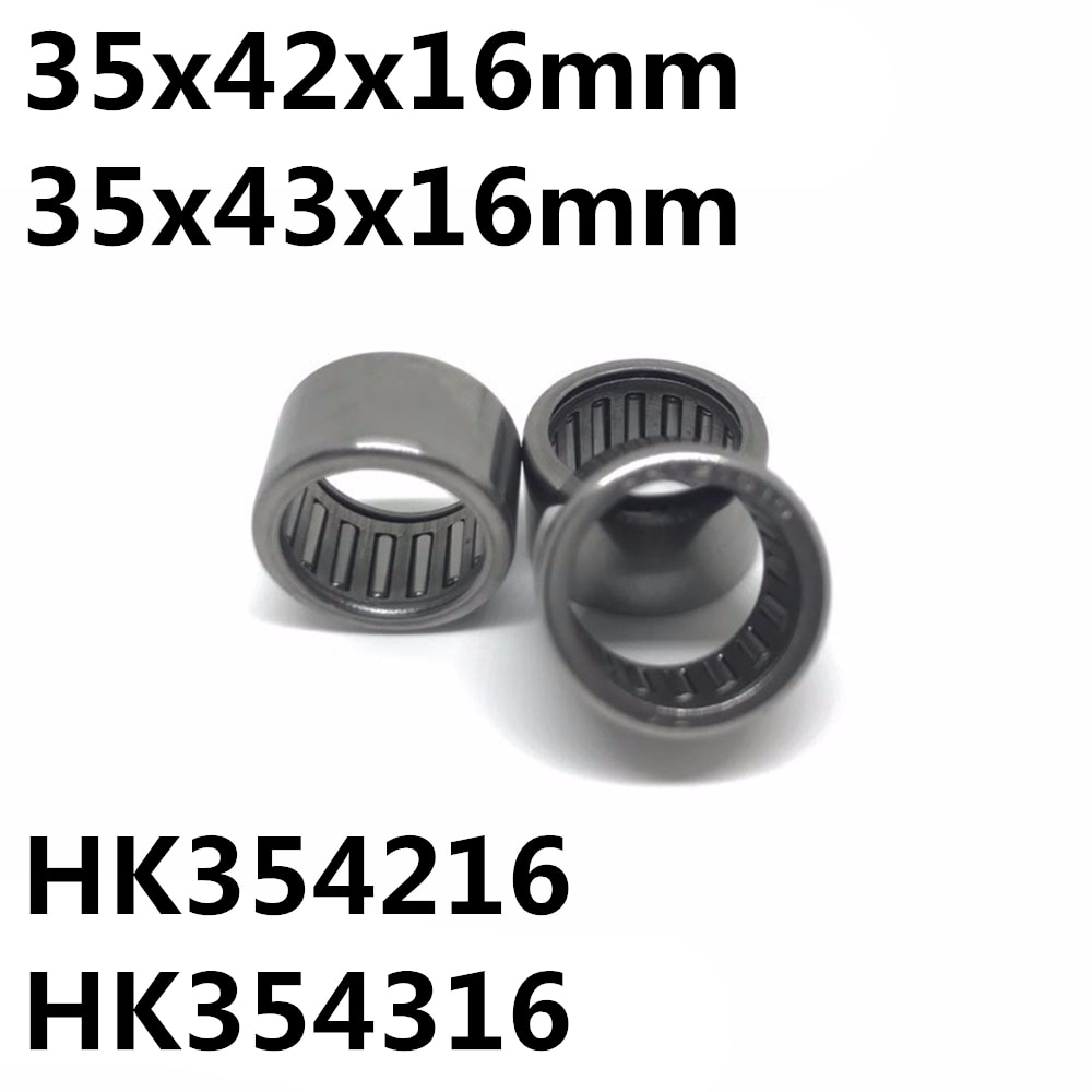 10pcs HK354216 HK354316 35x42x16 or 35x43x16 mm 47941/35 7941/35 Bearing Shell Type Needle Roller Bearings High Quality HK3516