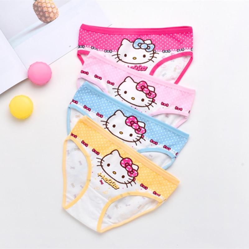 children underwear girl underwear girl briefs kids girls underwear girls pant children's pants 4pcs/lot