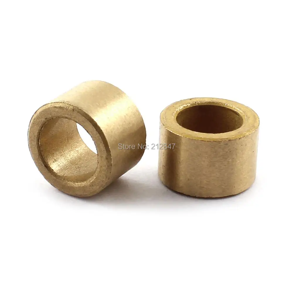 2PCS Oil Impregnated Sintered Bronze Bushing 12mm Bore x 18mm OD x 12mm Long