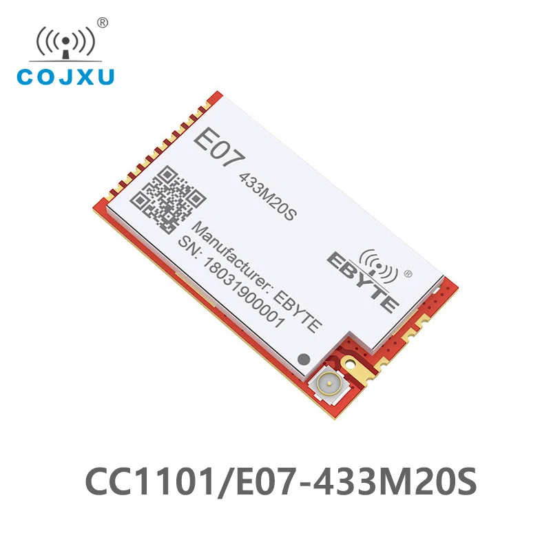 CC1101 433MHz 100mW rf Module 20dBm Long Distance SMD ebyte E07-433M20S PA Transceiver 433 MHz Transmitter and Receiver