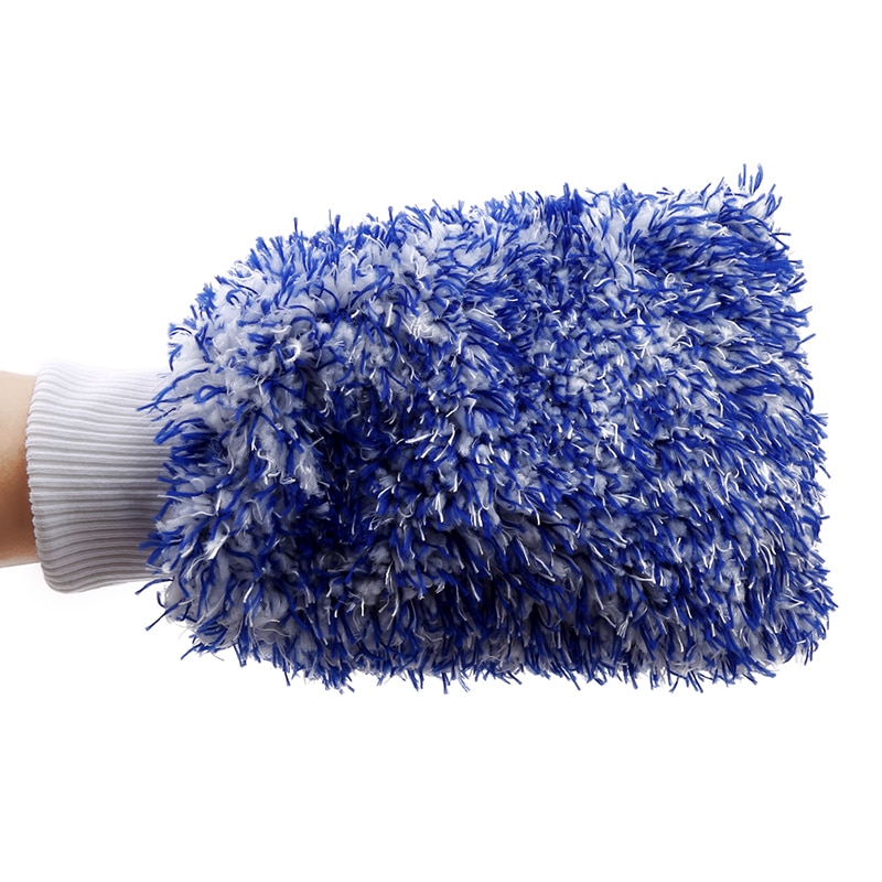 Water Absorption long-haired Cleaning Gloves High Quality Soft Car Cleaning Tools Accessories Plush Car Cleaning Gloves