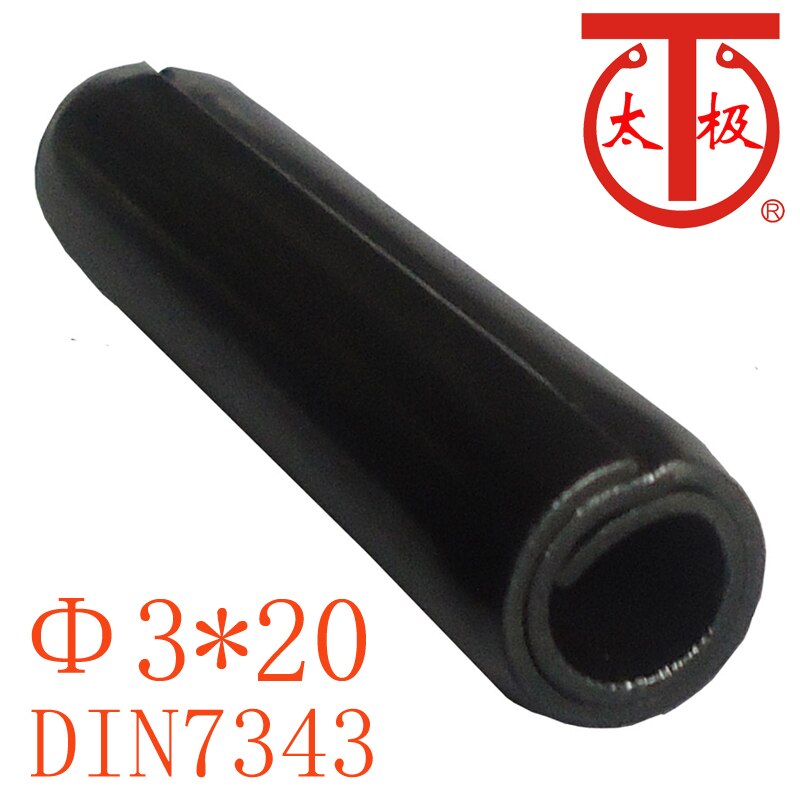 (3*20) DIN7343 / ISO8750 Spiral spring pin ( Coiled pin ) 100 pieces/lot