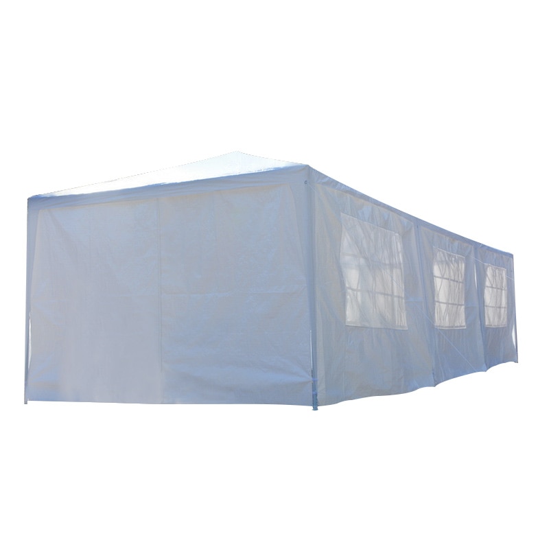 10'x30' Upgrade 8 Walls Spiral Tube Canopy Party Wedding Tent Gazebo Pavilion-US Stock