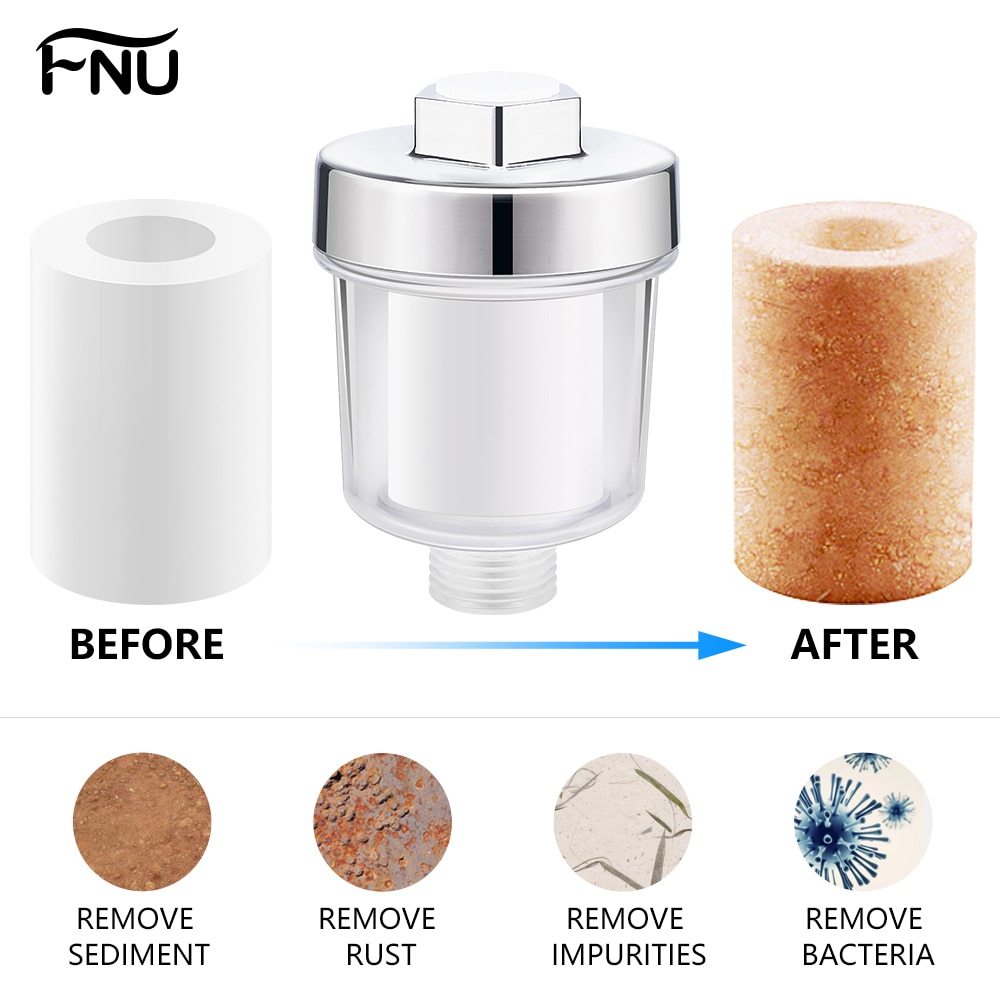 5 Micron Purifier Output Universal Shower Filter PP cotton Household Kitchen Faucets Purification Home Bathroom Accessories