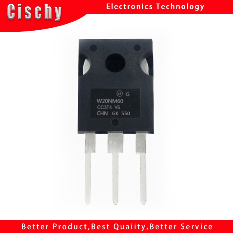 5pcs/lot W20NM60 STW20NM60 W20NM60FD 20N60 20A 600V TO247 original IC In Stock