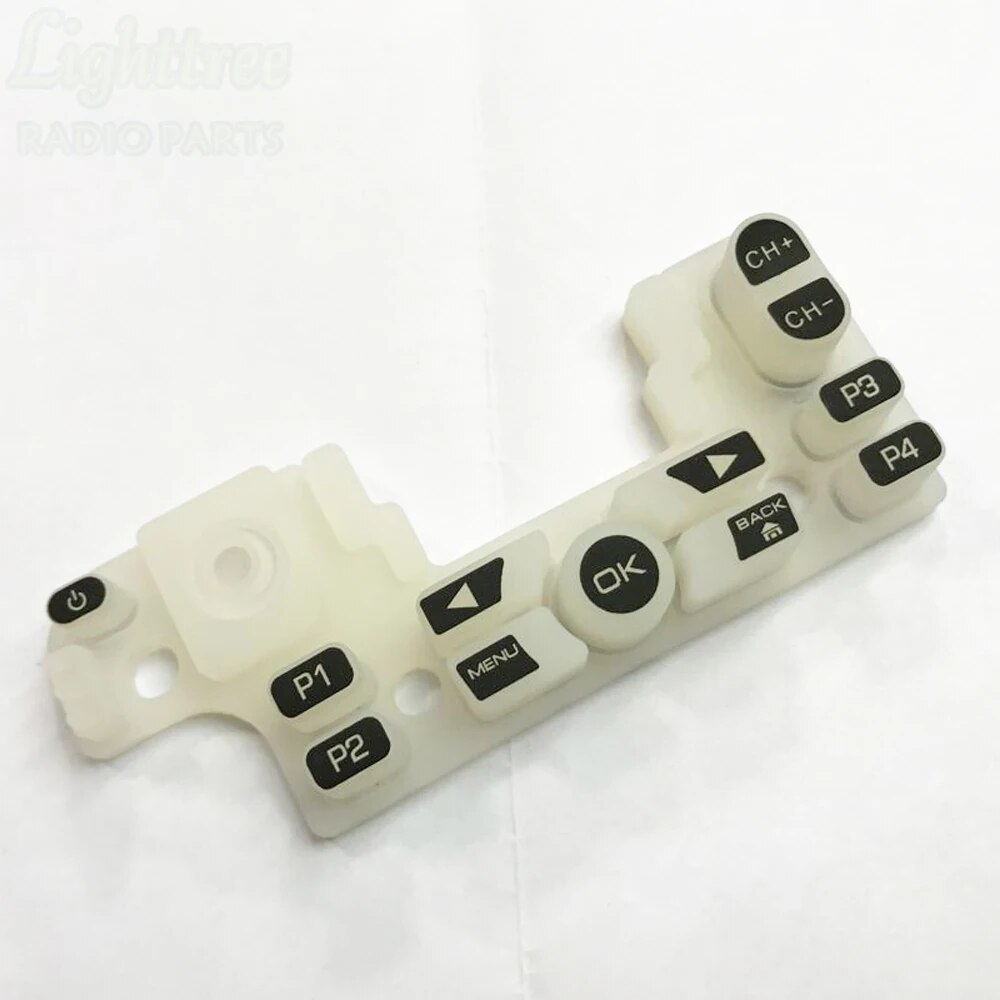 5X Rubber Digital Keypad For Motorola XiR M8268 M8260